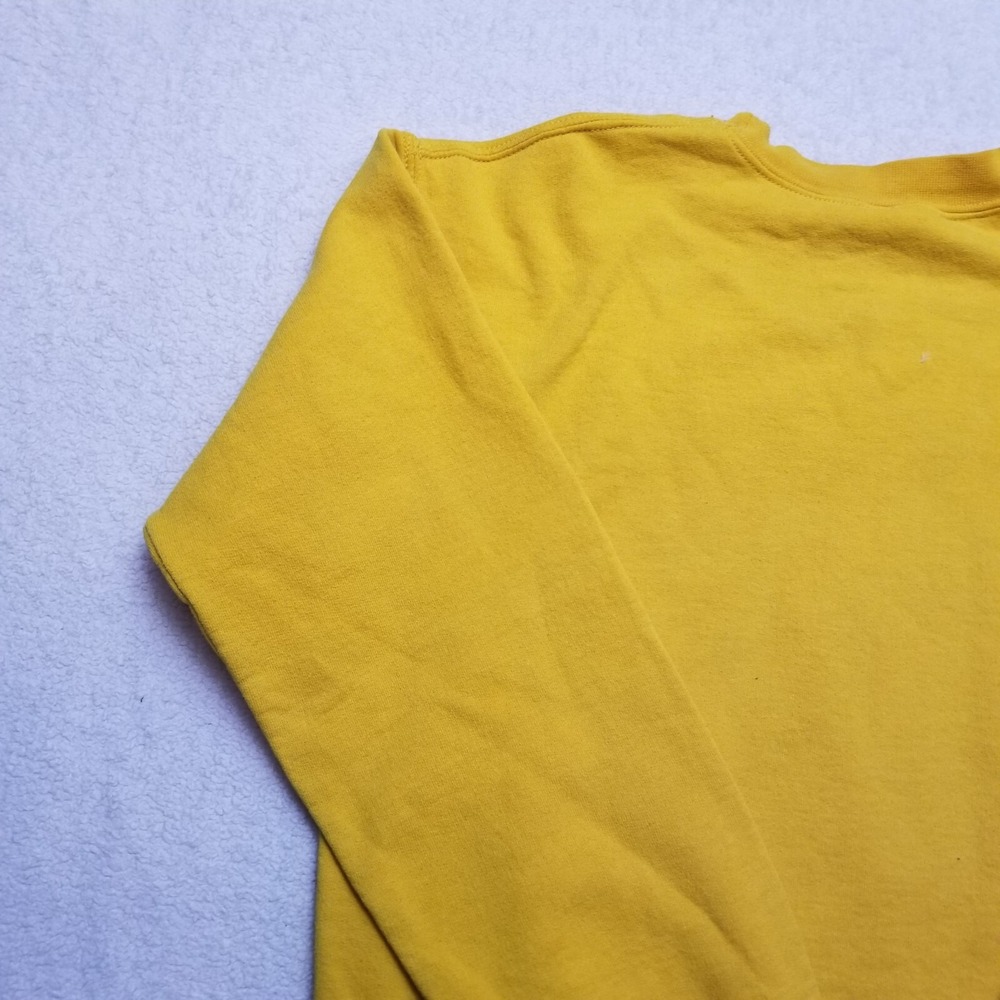 Sigma Alpha Epsilon Frat  SAE university of Washington yellow Crew Neck Size Sm - Picture 10 of 15